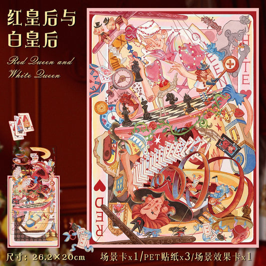 Magic DIY 3D Scene Stickers Magic Scenes-14 different versions
